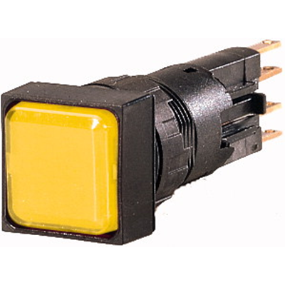 Lampka sygnalizacyjna soczewka żółta, z żarówką 24V, Q25LF-GE/WB