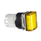 Lampka sygnalizacyjna żółta LED kwadratowa