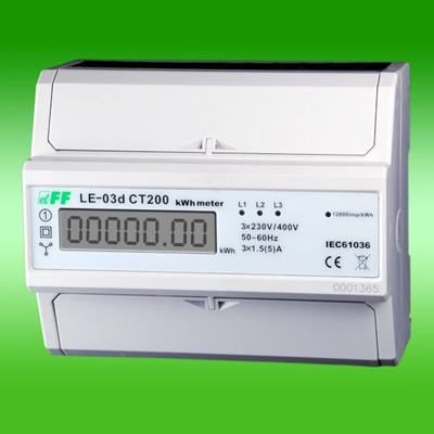 Licznik energii elektrycznej LE-03D CT400