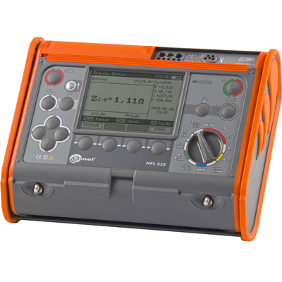Miernik parametrów instalacji elektrycznych MPI-520
