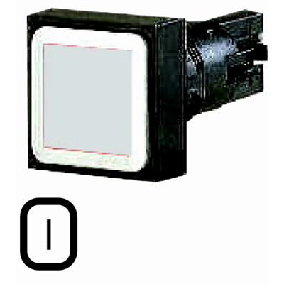 Napęd przycisku, kolor biały, Q25D-WS