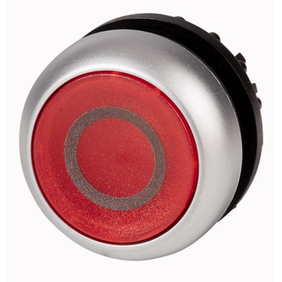 Napęd przycisku podświetlanego, kolor czerwony, M22-DL-R-X0