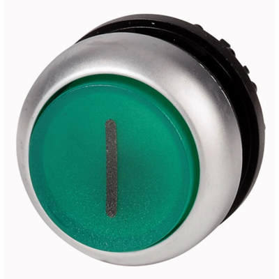 Napęd przycisku podświetlanego, kolor zielony i, M22-DRLH-G-X1