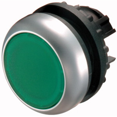 Napęd przycisku podświetlanego, kolor zielony, M22-DL-G-X1