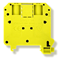 NOWA Złączka szynowa gwintowa 16,0mm² TS-35 1 tor żółta 40szt.