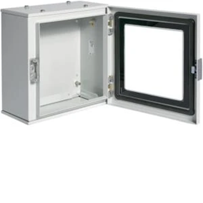 ORION+ 300x300x160mm Obudowa stalowa do wyposażenia drzwi transparentne