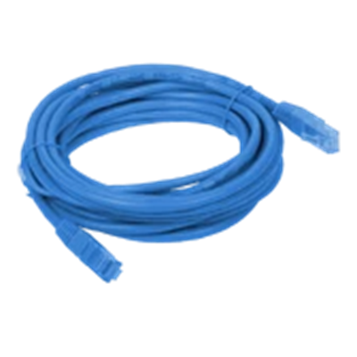 Patch-cord UTP kat.5e 1.0m niebieski