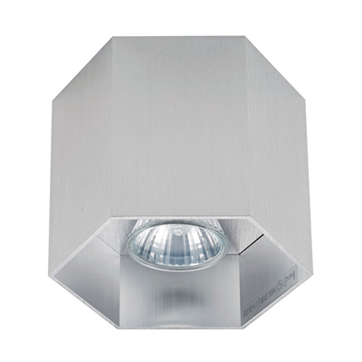 POLYGON CL 1 Lampa sufitowa szczotkowne aluminium