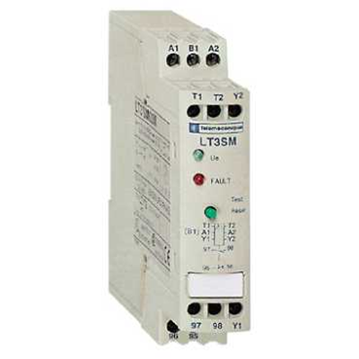 Przekaźnik termistorowy ręczny reset 2NO 2NC 24-230VAC/DC
