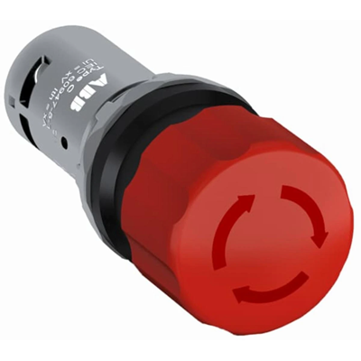 Przycisk bezpieczeństwa 1NO1NC czerwony CE3T-10R-11