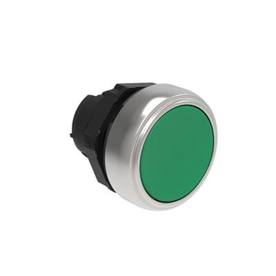 Przycisk dwustanowy, zielony 22mm