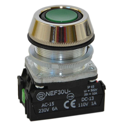 Przycisk NEF30-UKXY zielony