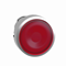 Przycisk płaski czerwony push-push LED metalowy bez oznaczenia