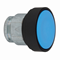 Przycisk płaski Ø22 niebieski samopowrotny bez podświetlenia okrągły metalowy