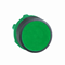 Przycisk płaski Ø22 zielony samopowrotny okrągły plastikowy 100 sztuk