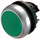 Przycisk płaski z samopowrotem, kolor zielony, M22-D-G