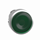 Przycisk płaski zielony push-push LED metalowy bez oznaczenia