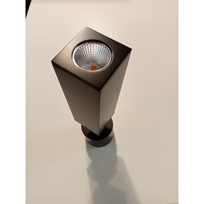 QUPET mini LED Lampa sufitowa ekzpozycyjna czarna