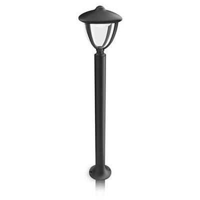 ROBIN lampa stojąca czarna 1xLED