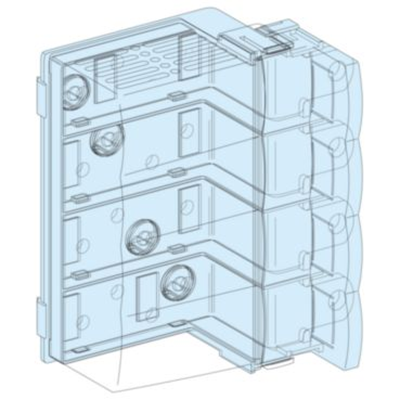 Rozdzielnice Prisma blok zasilający do Compact NSX250 montowanego poziomo
