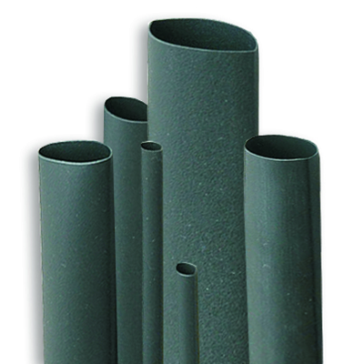 Rury termokurczliwe poliolefinowe, bardzo elastyczne, samogasnące, skurcz 3:1 kolor standardowy czarny RC3S 12,7/4x50-C
