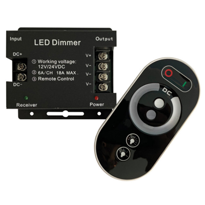 Ściemniacz do taśm diodowych LED 3-kanałowy dotykowy