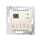 SIMON 54 Regulator temperatury z wyświetlaczem wewnętrzny czujnik temperatury (moduł) 16A 230V kremowy