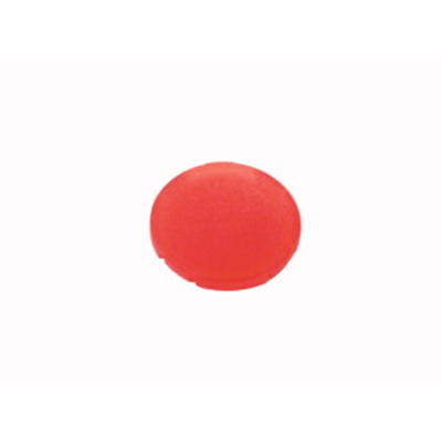 Soczewka przycisku, płaska czerwona z opisem O, M22-XDL-R-X0