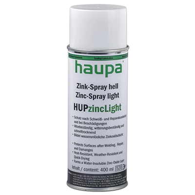 Spray cynkowy jasny HUPzincLight, 400ml