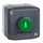 Stacja sterująca ciemnoszara zielony przycisk Ø22 samopowrotny "I" 1 NO