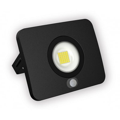 SURFI Naświetlacz LED z sensorem 230V 30W 2100lm IP65 WW czarny