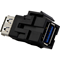SYSTEM M Mechanizm gniazda multimedialnego USB 3.0 keystone