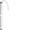 TEHALIT.DA200 Kolumna jednostronna DA200-80 z elastycznym przyłączem 2m biała
