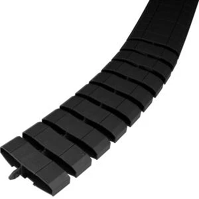 TEHALIT.DB-HB Otoczka elastyczna kabli płaska 20x83mm 1m czarna