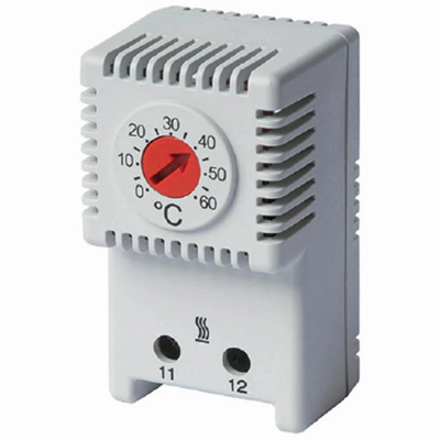 Termostat pojedynczy do grzałki 0-60°C 10A 230VAC