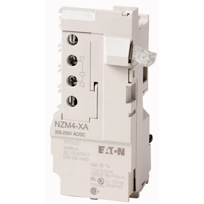 Wyzwalacz wzrostowy, NZM4-XA208-250AC/DC