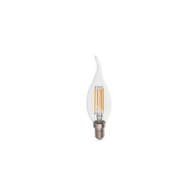 Żarówka LED świeczka flame 4W E14 390lm WW