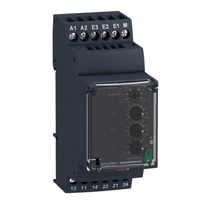 Zelio Control Przekaźnik kontroli prądu 0,1-15A -240VAC/DC 2C/O 5A