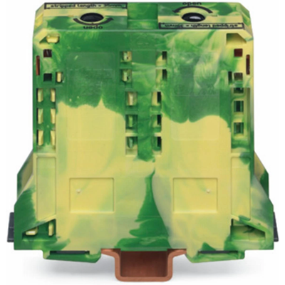 Złączka PE 2-przewodowa 95mm² żółto-zielona