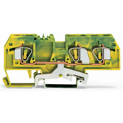 Złączka PE 3-przewodowa 6mm² żółto-zielona