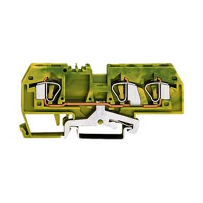Złączka PE 3-przewodowa 6mm² żółto-zielona