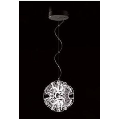 Coral Ball Suspension Lampa wisząca ekspozycyjna transparentna